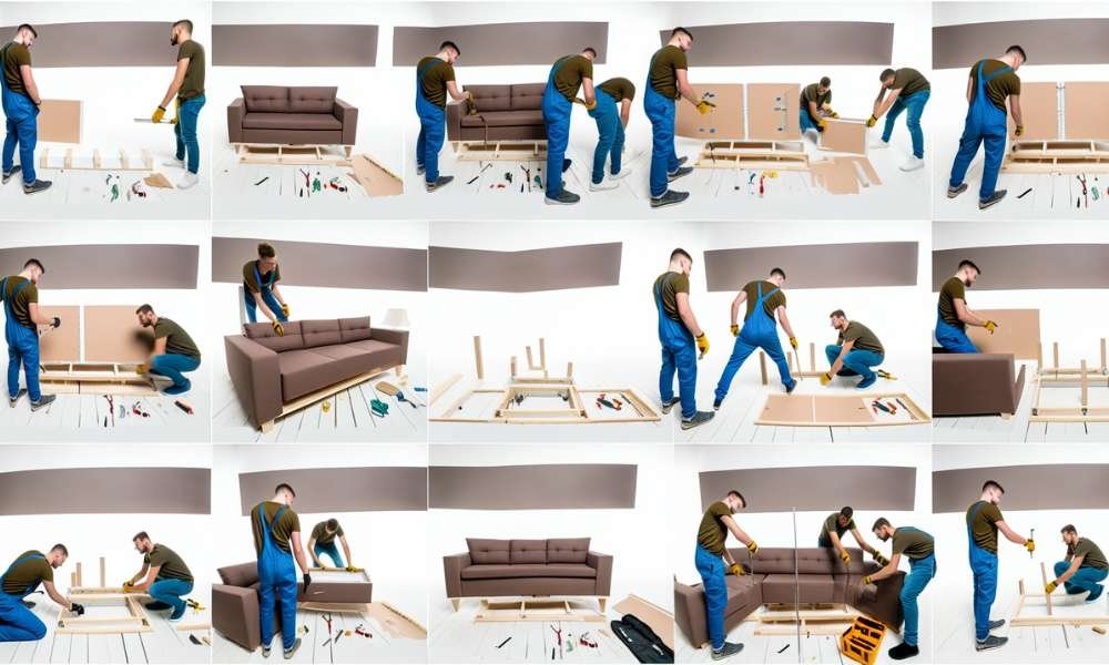 How to Disassemble a Sectional Couch