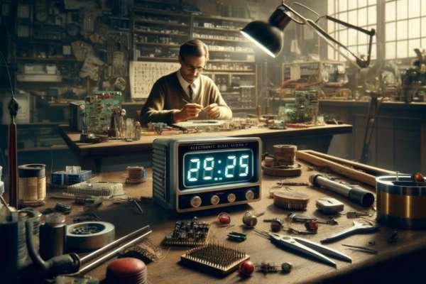 The Birth of Electronic Digital Clocks