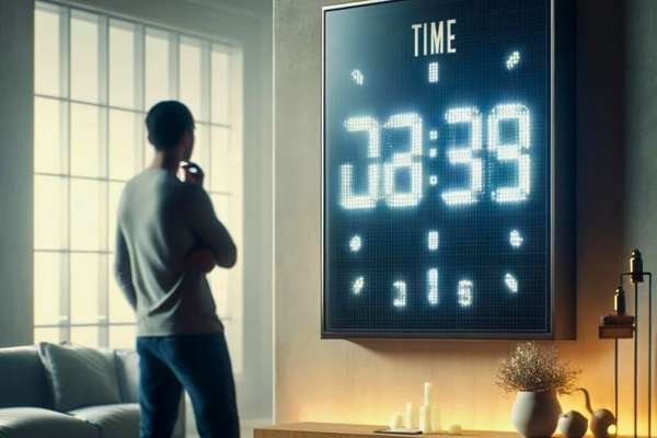 The Concept of Digital Time Display
