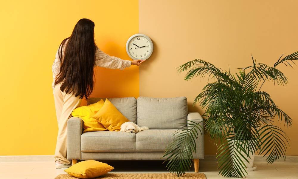 How to Hang Clock on Wall